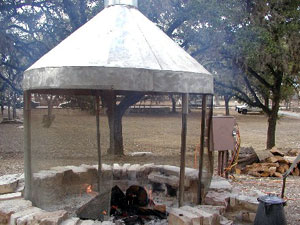 Luckenbach campfire Luckenbach campfire