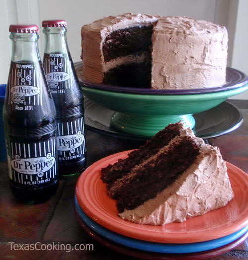 Dr Pepper Chocolate Cake